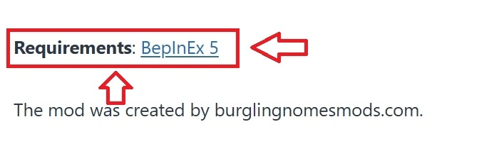 Burglin Gnomes mod requirements