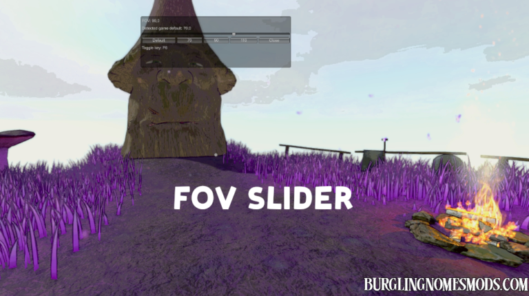FOV Slider mod