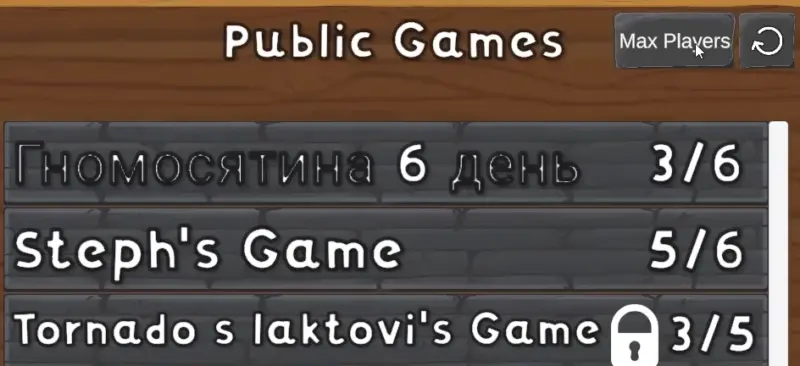 qol gnomes lobby sorting feature